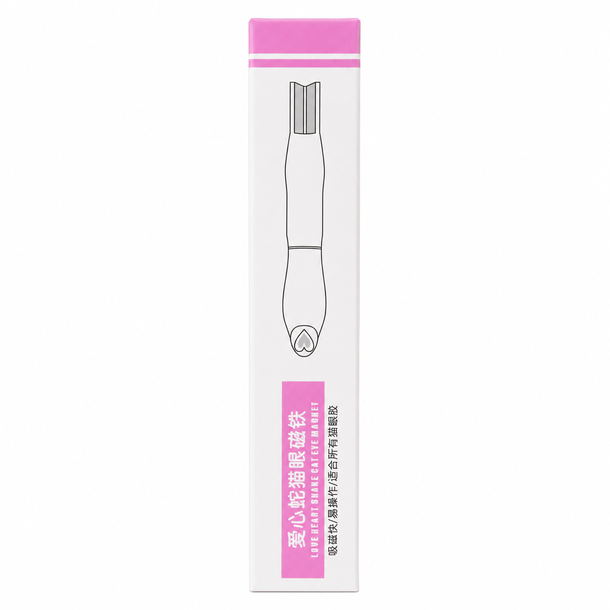 Ímã Cat Eye Coração e Cobra