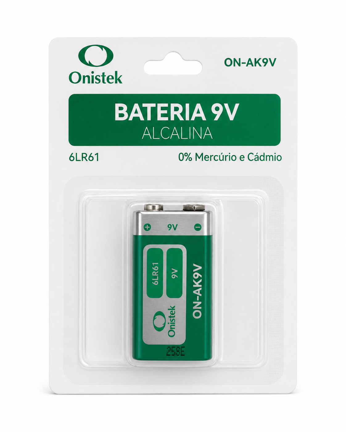 Onistek 9V Alcalina - Bateria