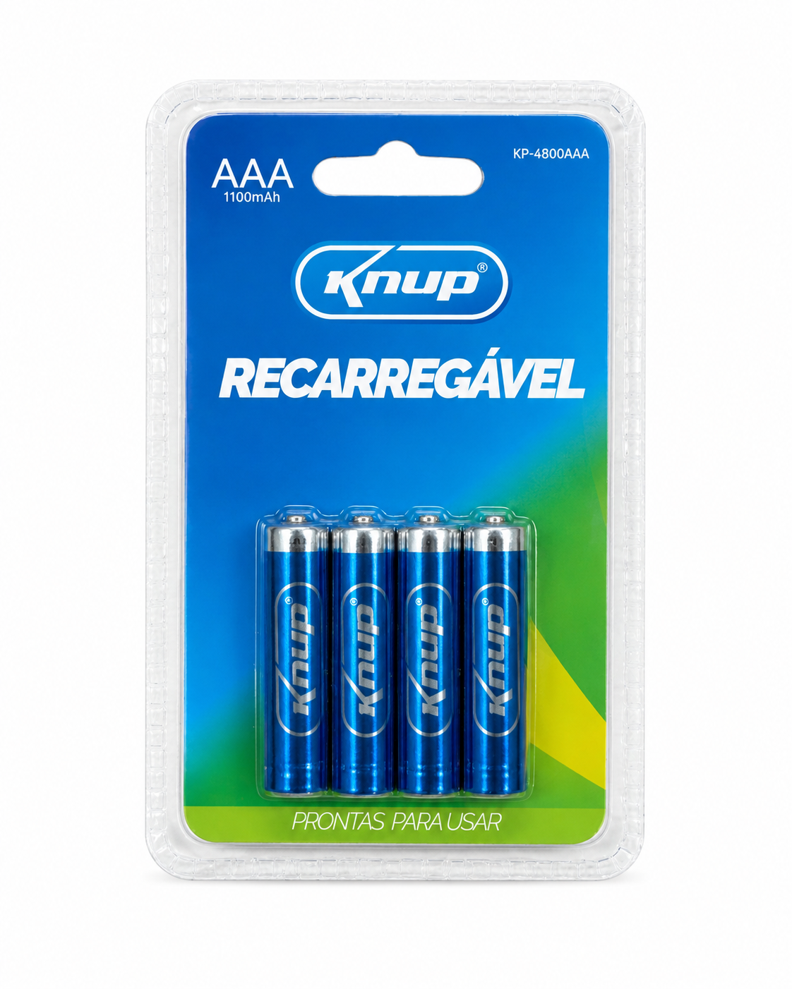 Knup AAA - Pilha Recarregável