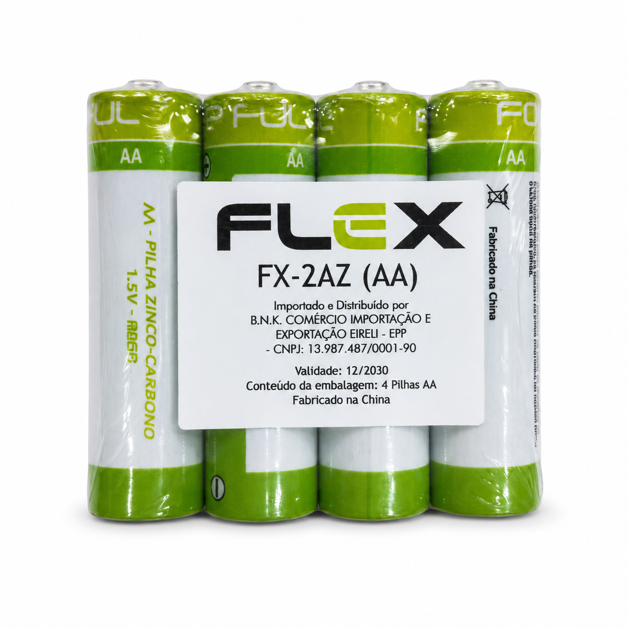 Flex AA com 4 Unidades - Pilha