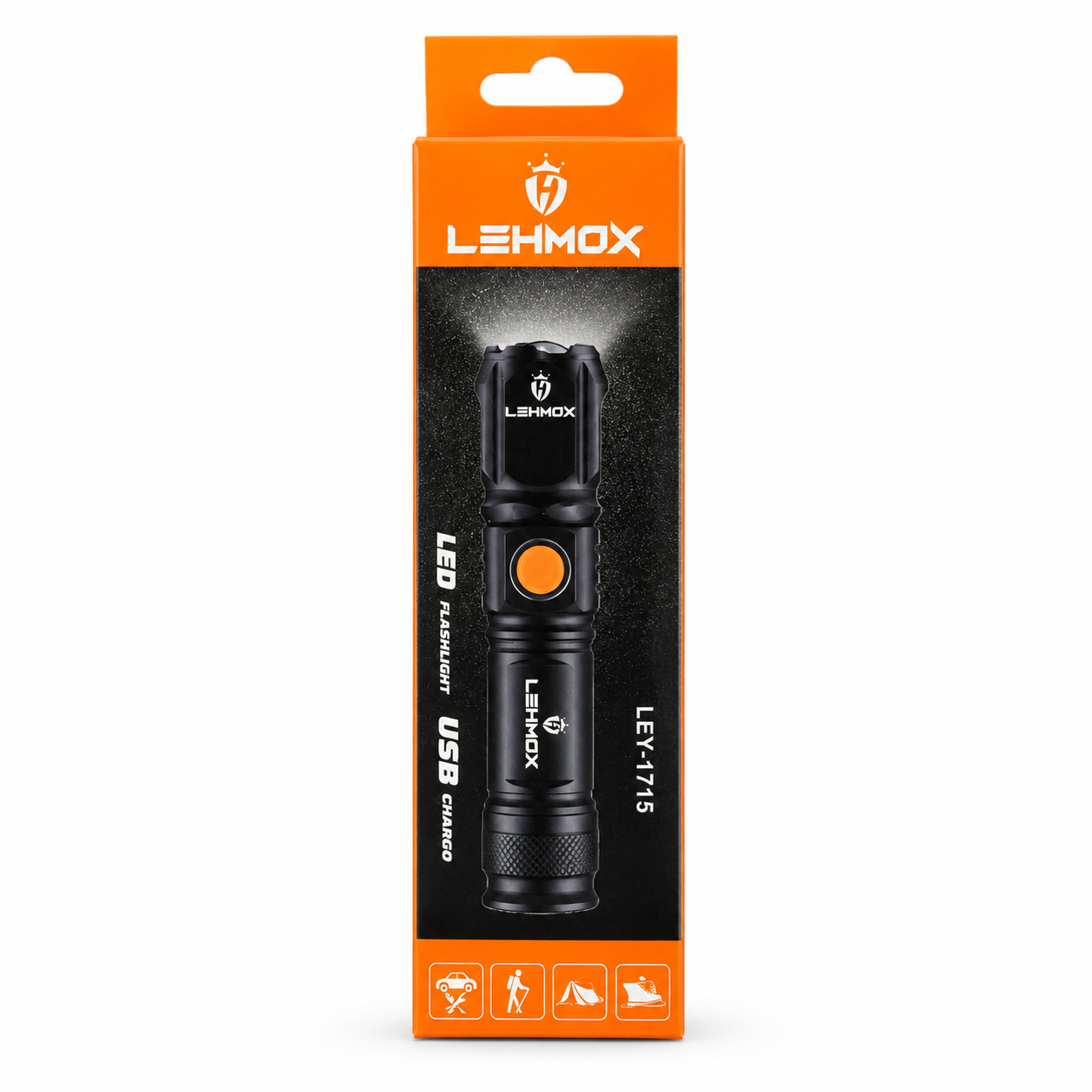 Lehmox LEY1715 - Lanterna LED USB
