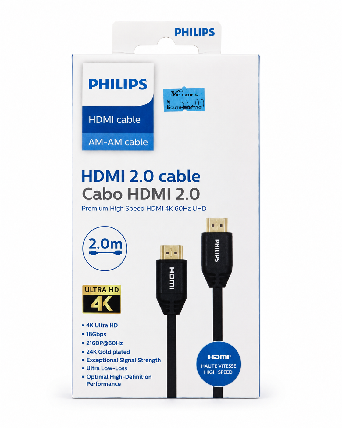 Cabo HDMI 2.0