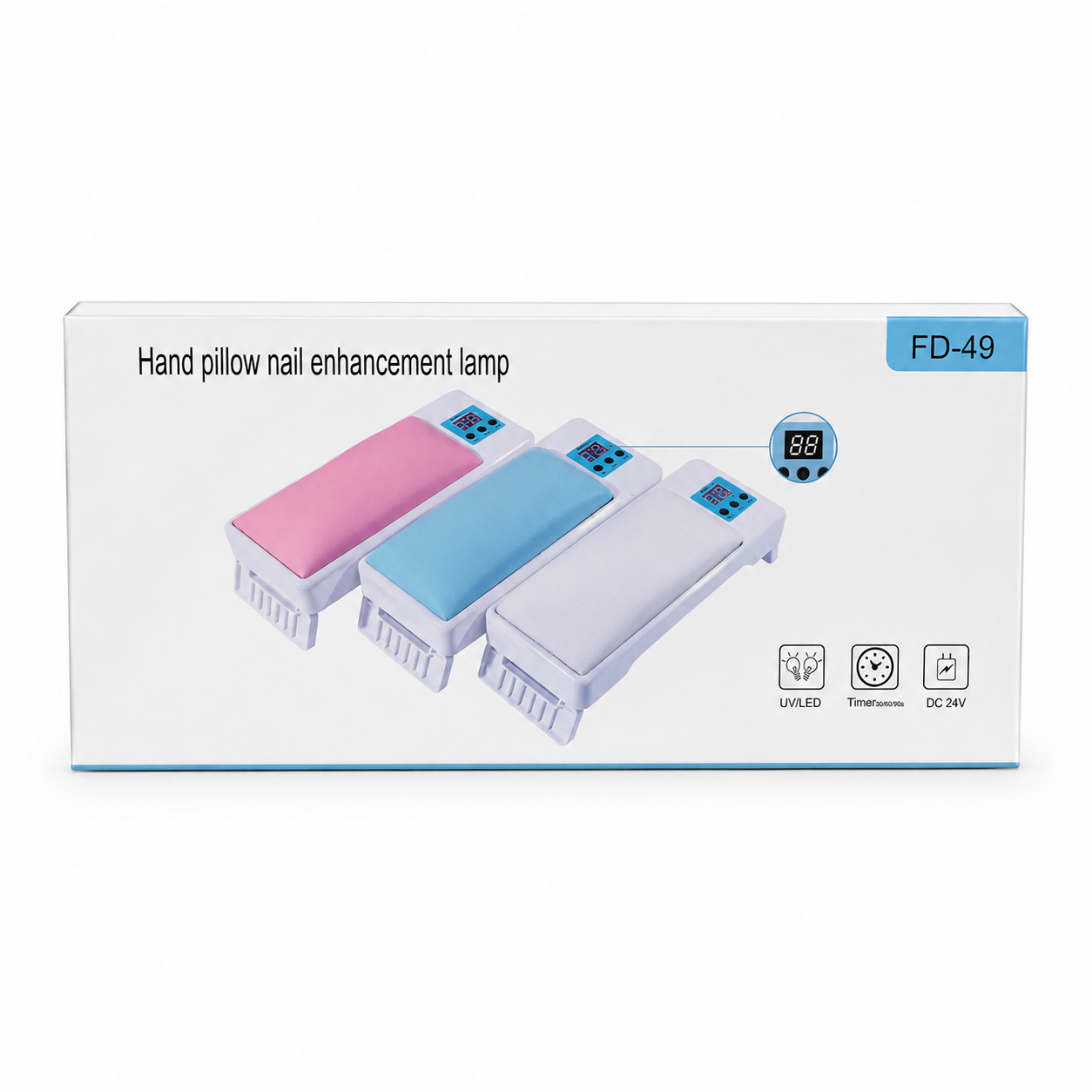 FD-49 - Cabine UV LED para Unhas com Apoio