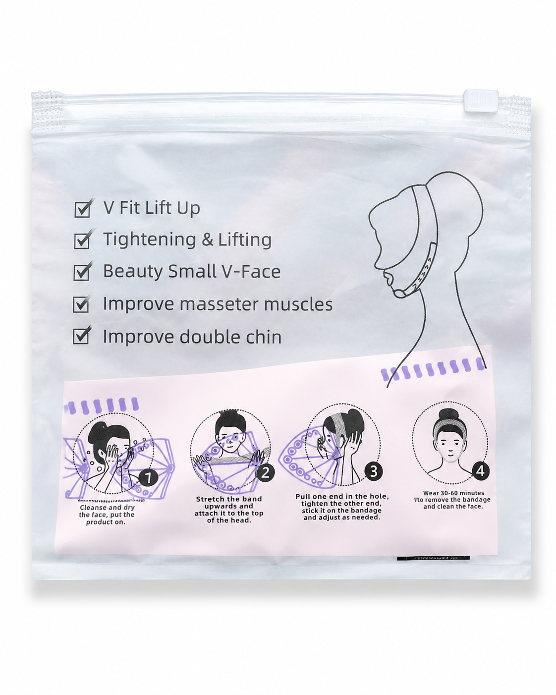 V Fit Lift Up - Faixa Facial V-Line