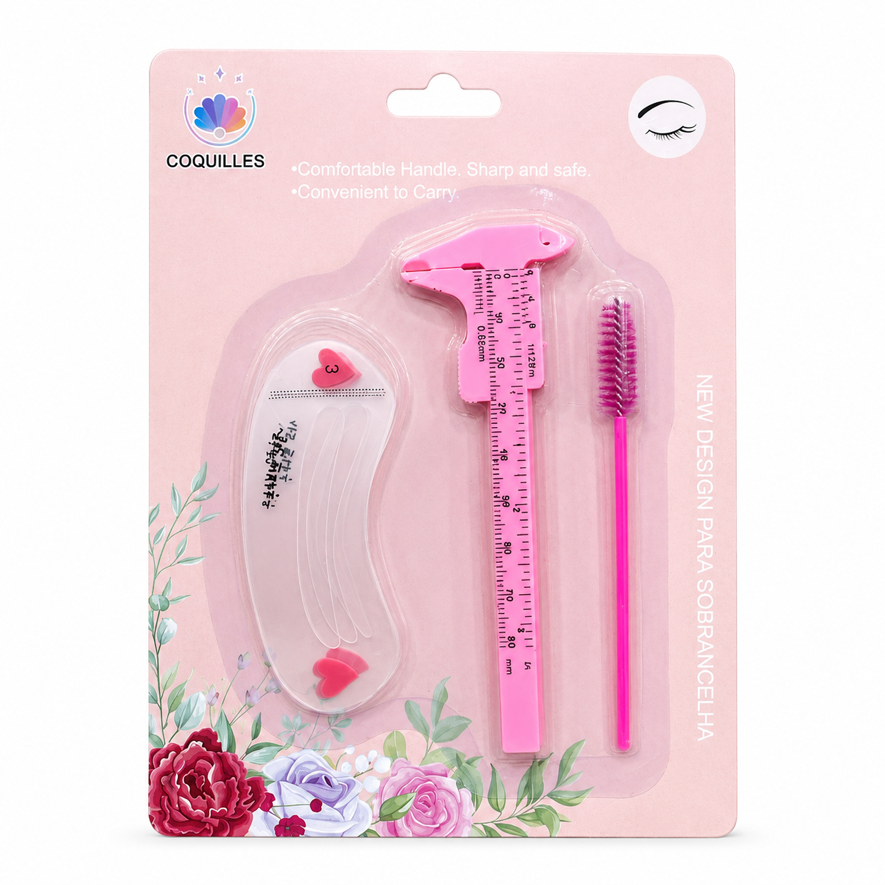 Coquilles - Kit Design para Sobrancelha
