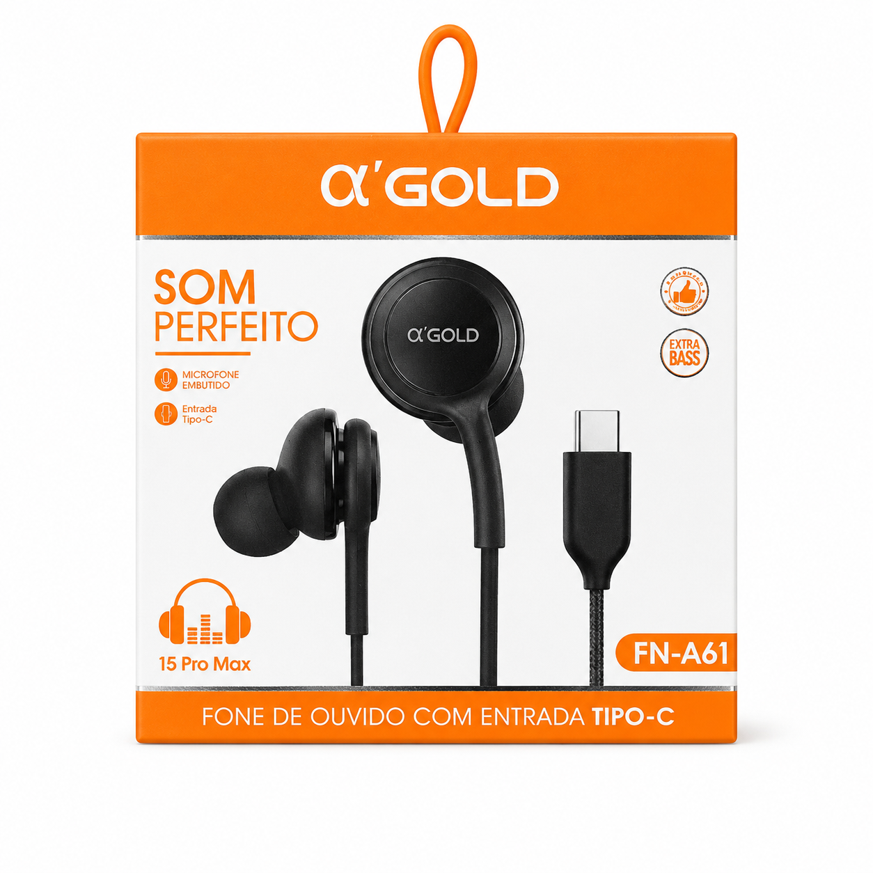 A Gold FN-A61 - Fone de Ouvido