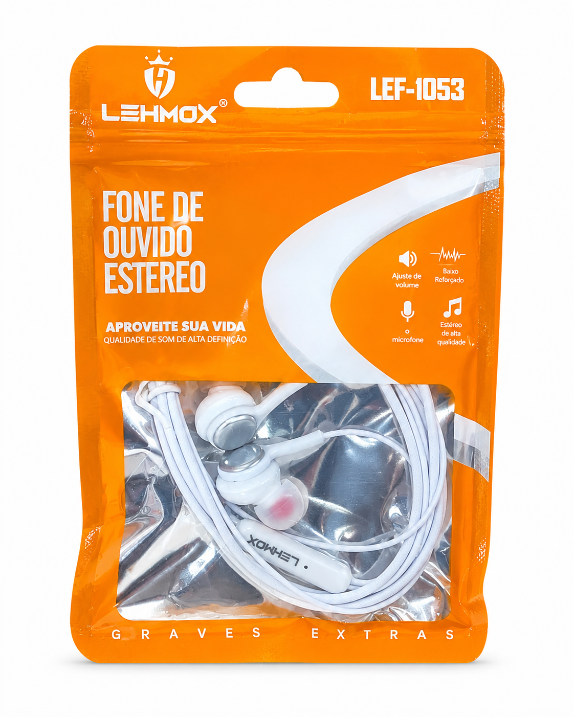 Lehmox LEF-1053 - Fone de Ouvido