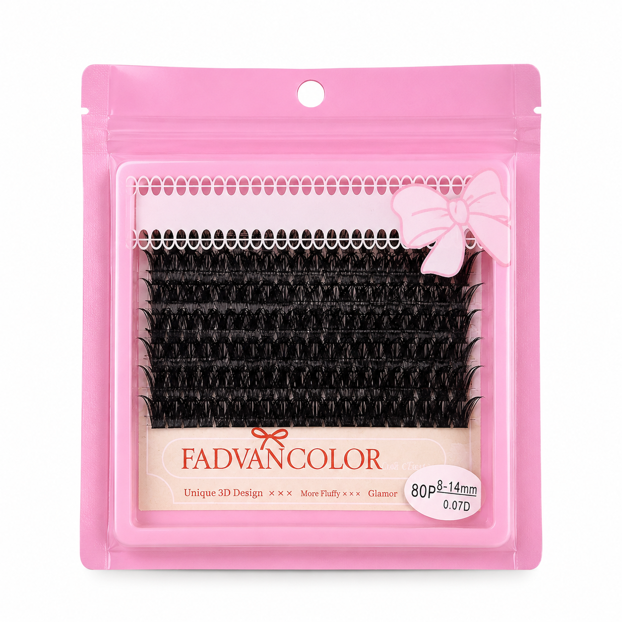 FadaColor - Cílios 80P 0.07D 8-14mm