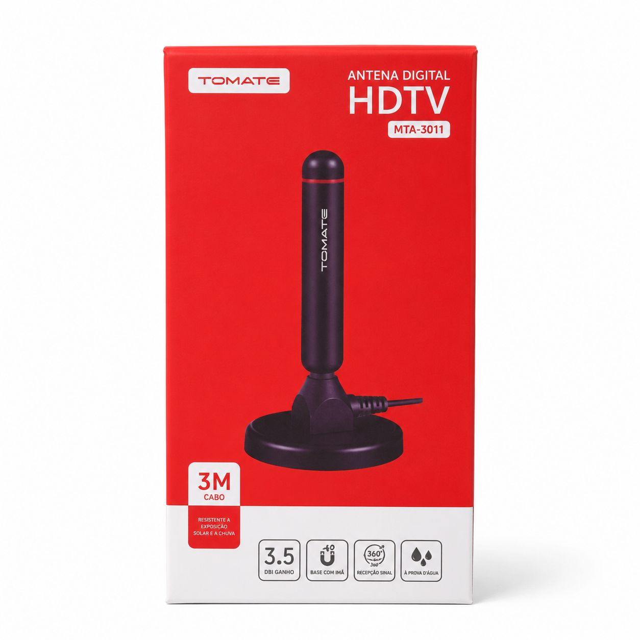 Tomate MTA-3011 - Antena Digital HDTV 3m