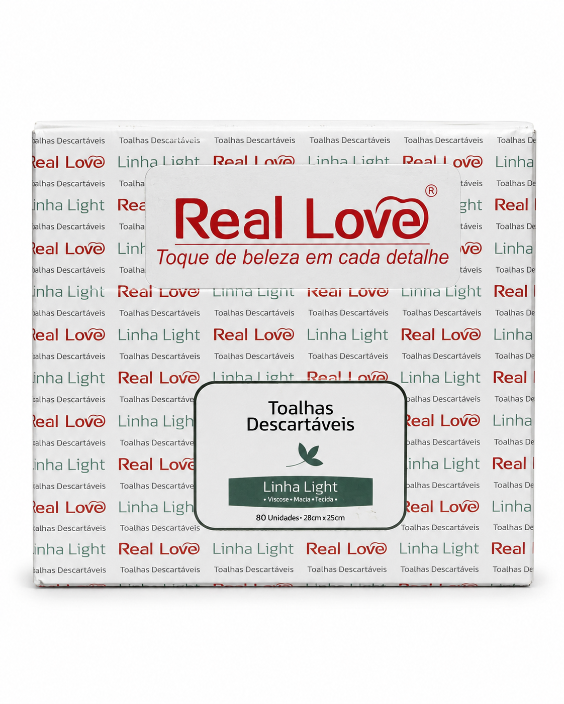 Real Love Toalha Descartável