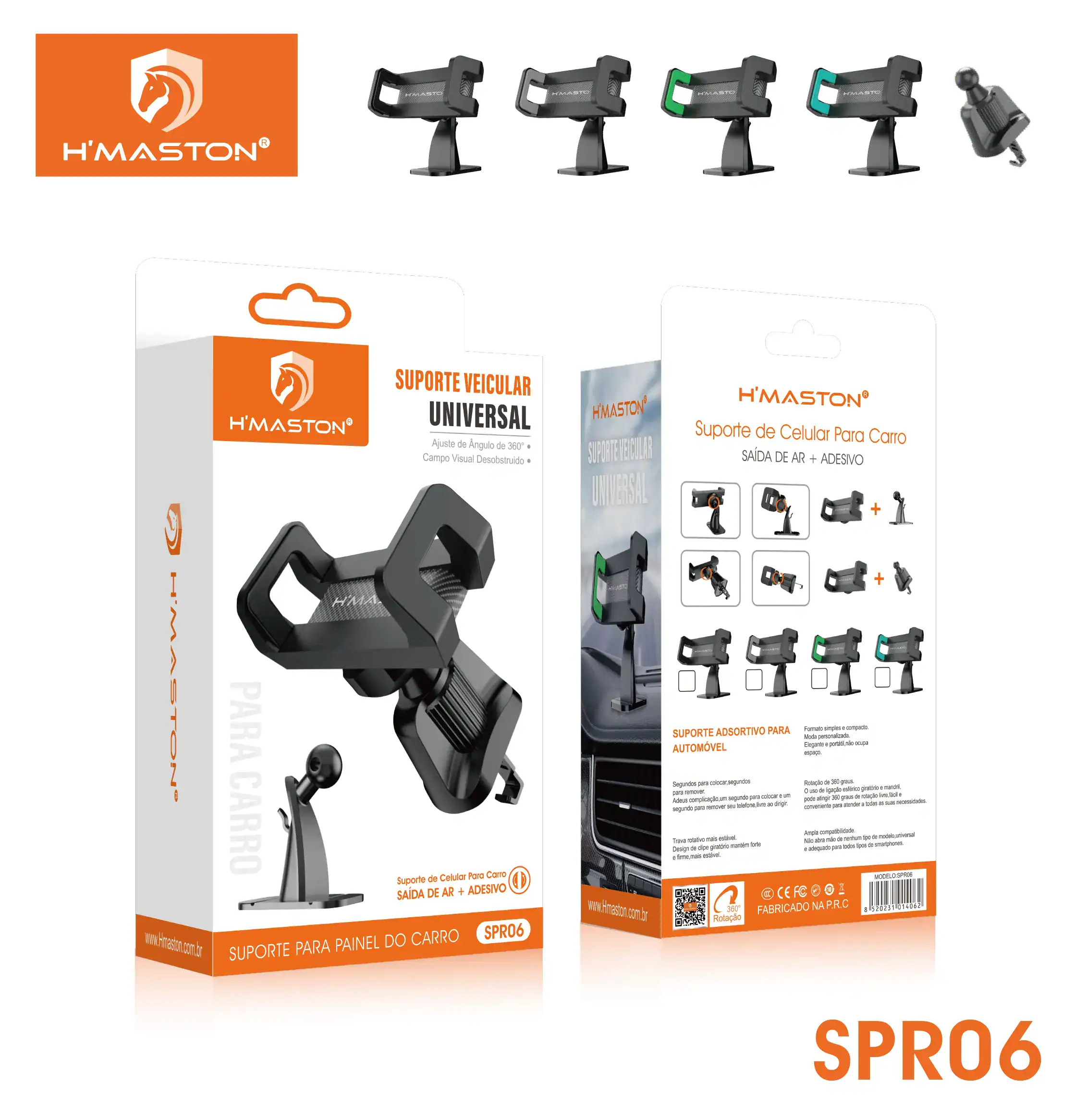 SPR06 Suporte Universal Ajustável para Celular, Tablet e Livros - V10 Shop