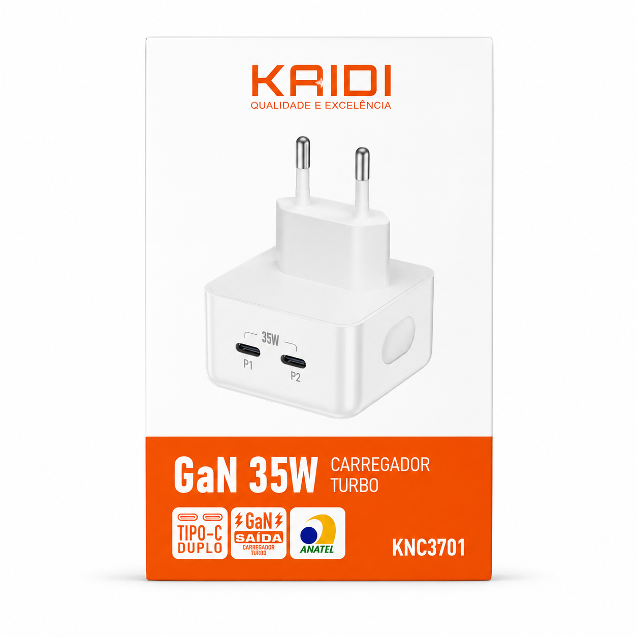 KNC3701 - Carregador de Parede