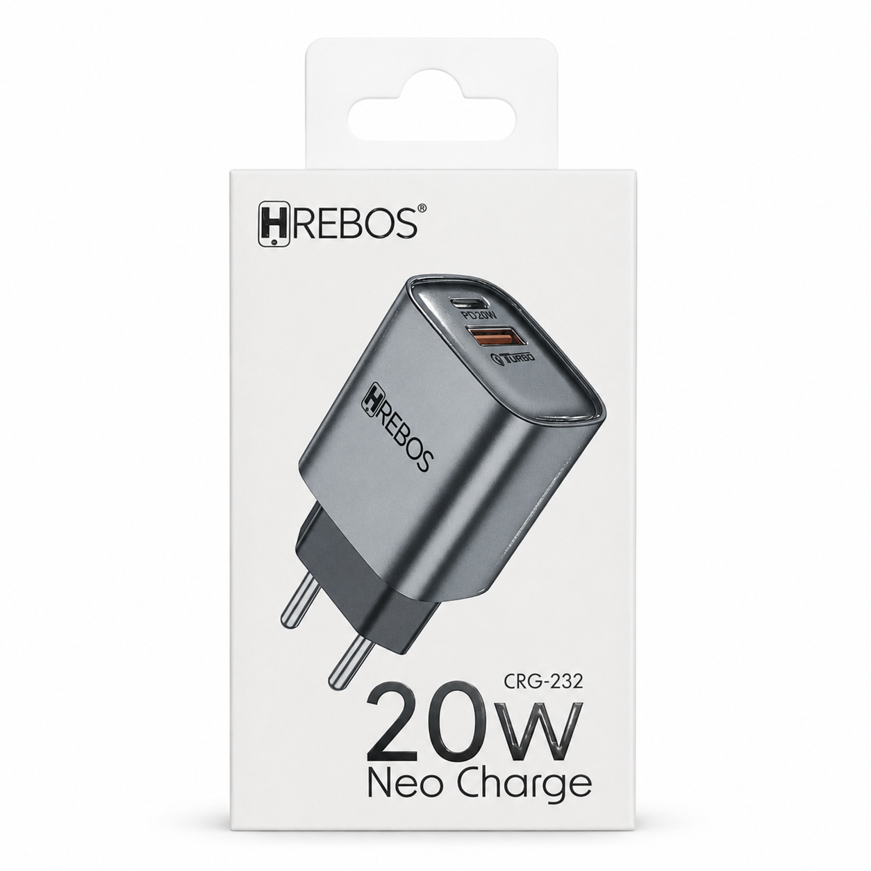 Hrebos CRG-232 - Carregador 20W