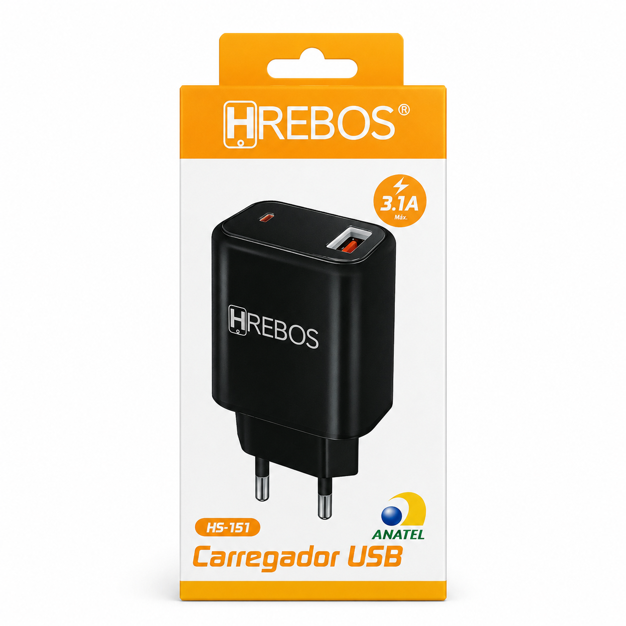 HS-151 - Carregador USB