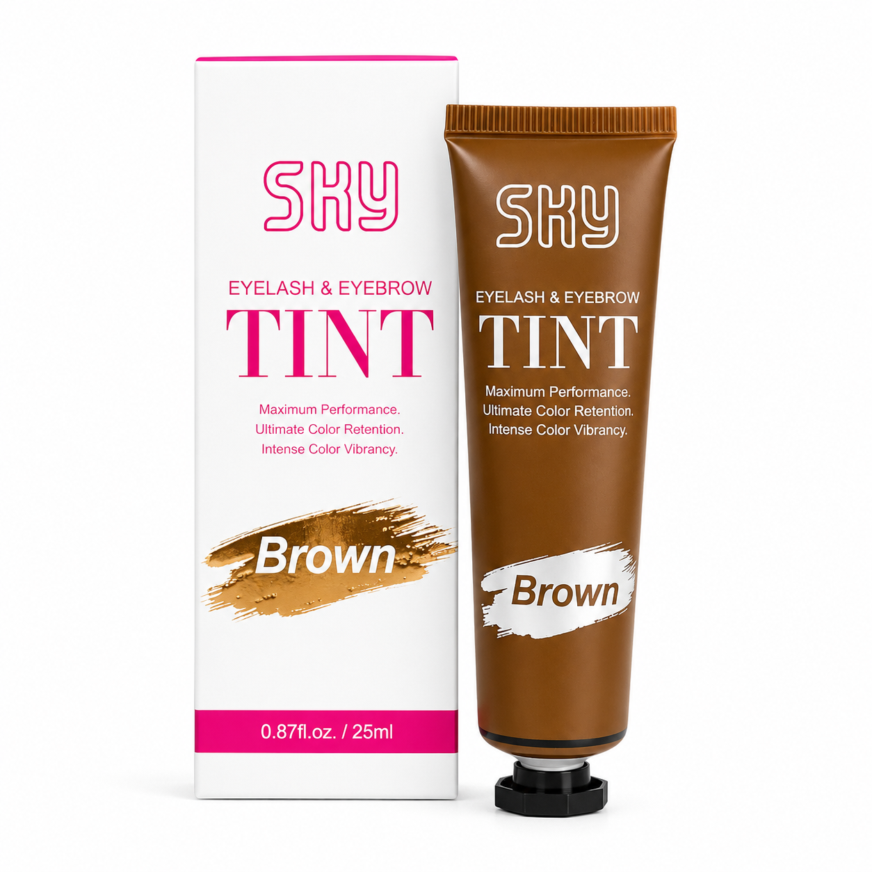 Sky - Tint para Cílios e Sobrancelhas Marrom