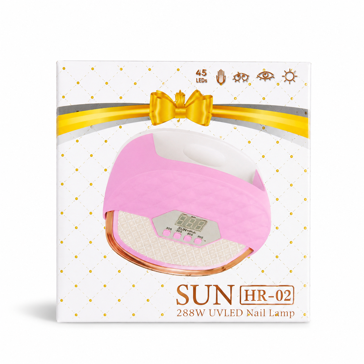SUN HR-02 - Cabine LED/UV para Unhas 288W
