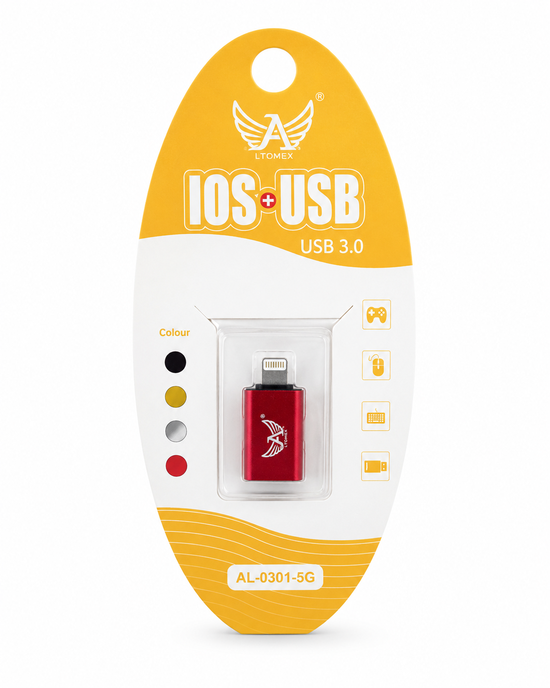 AL-0301-5G - Adaptador iOS para USB