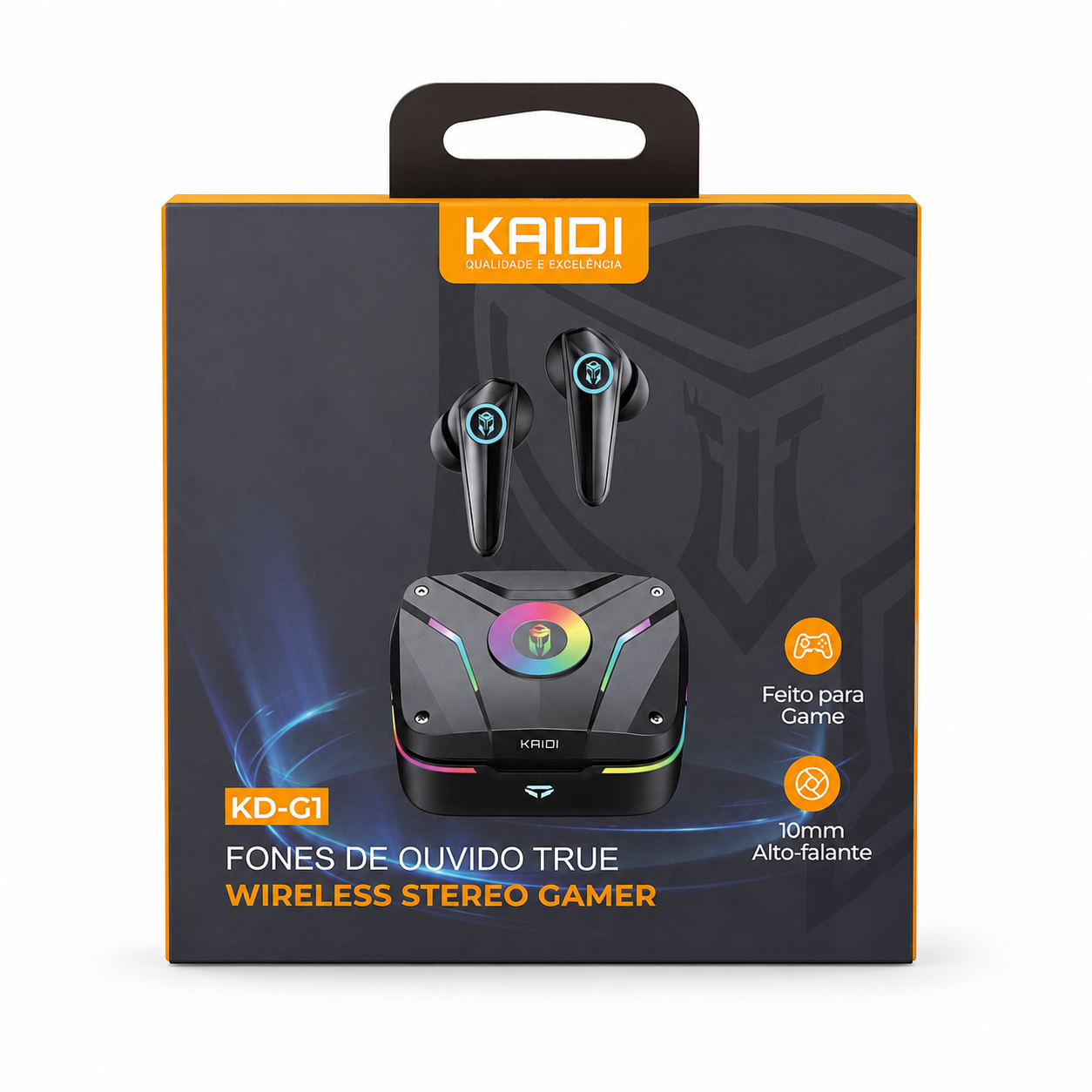 Kaidi KD-G1 - Fone Gamer True Wireless