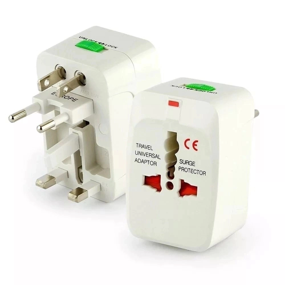 LE .1055 Adaptador de Tomada Universal All-in-One para Viagens e Uso Doméstico