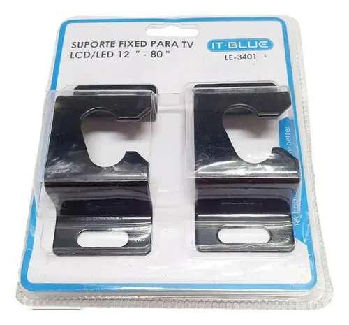 LE-340 Suporte Fixo de TV Universal para LCD LED 12 a 80 Polegadas | Parede VESA
