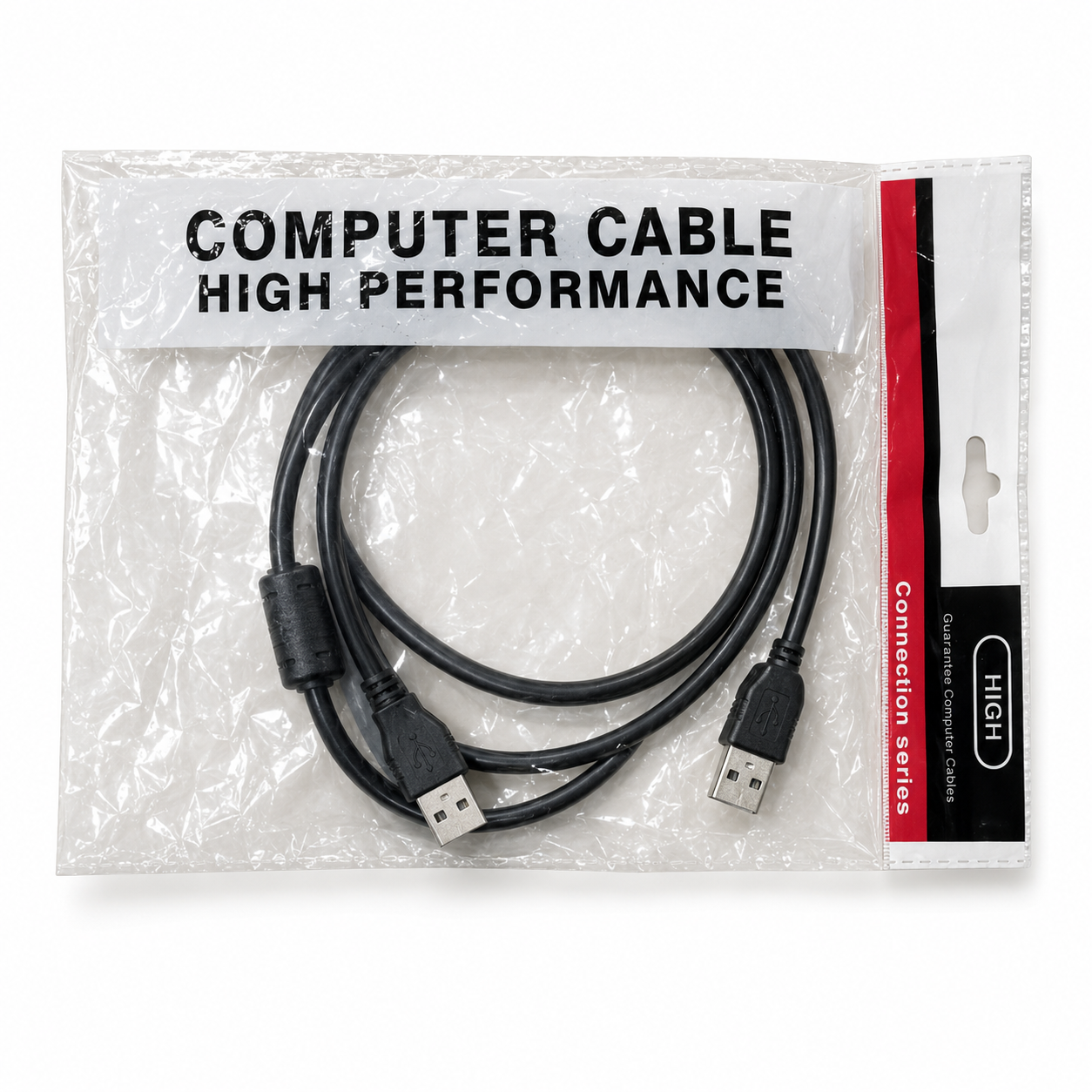 Feinier E-Cable - Cabo USB Macho para Macho 1m