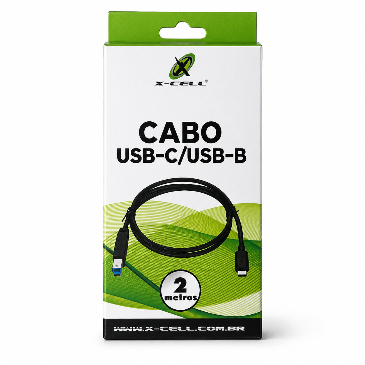 X-Cell - Cabo Tipo-C para Impressora