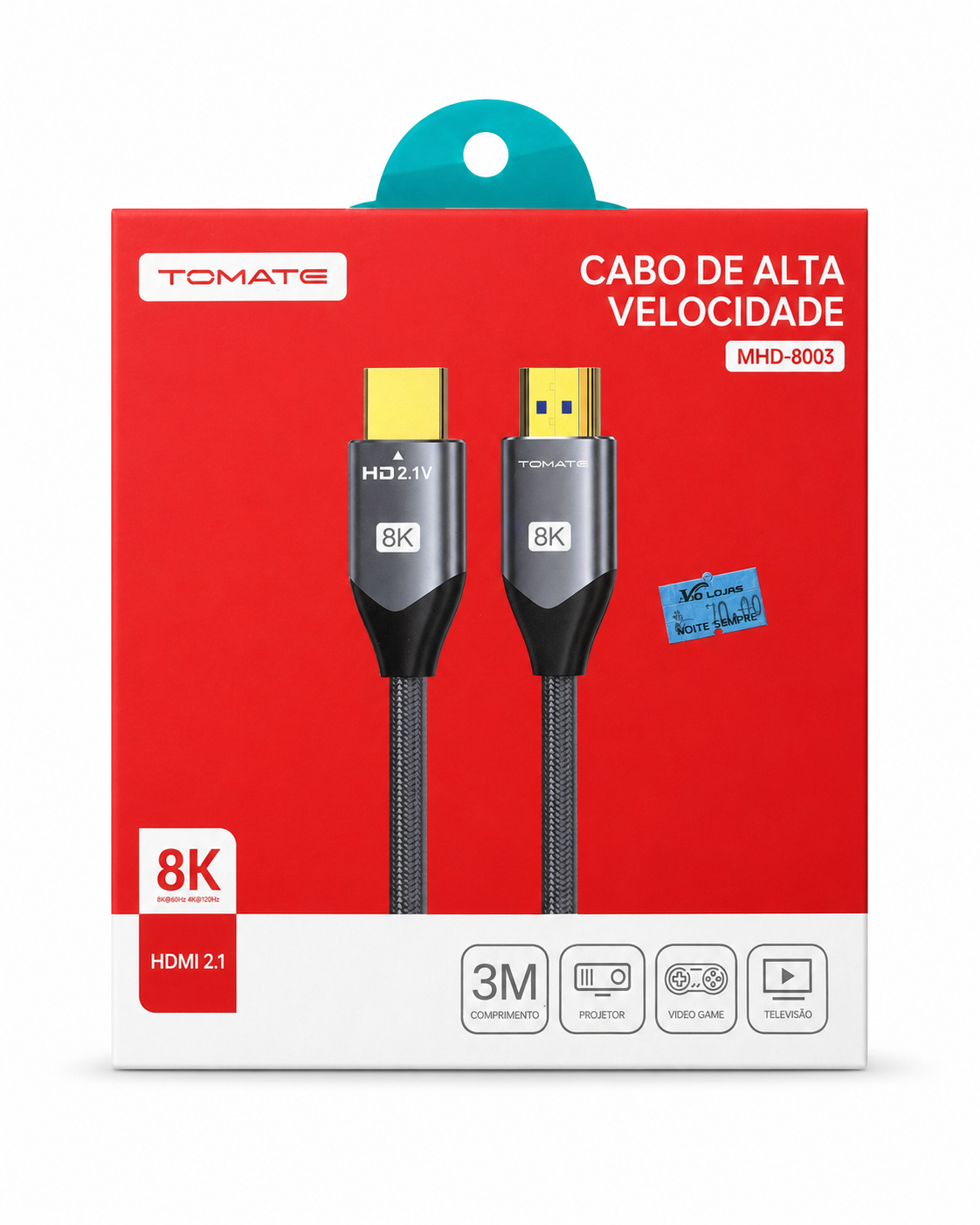 Cabo HDMI 3m