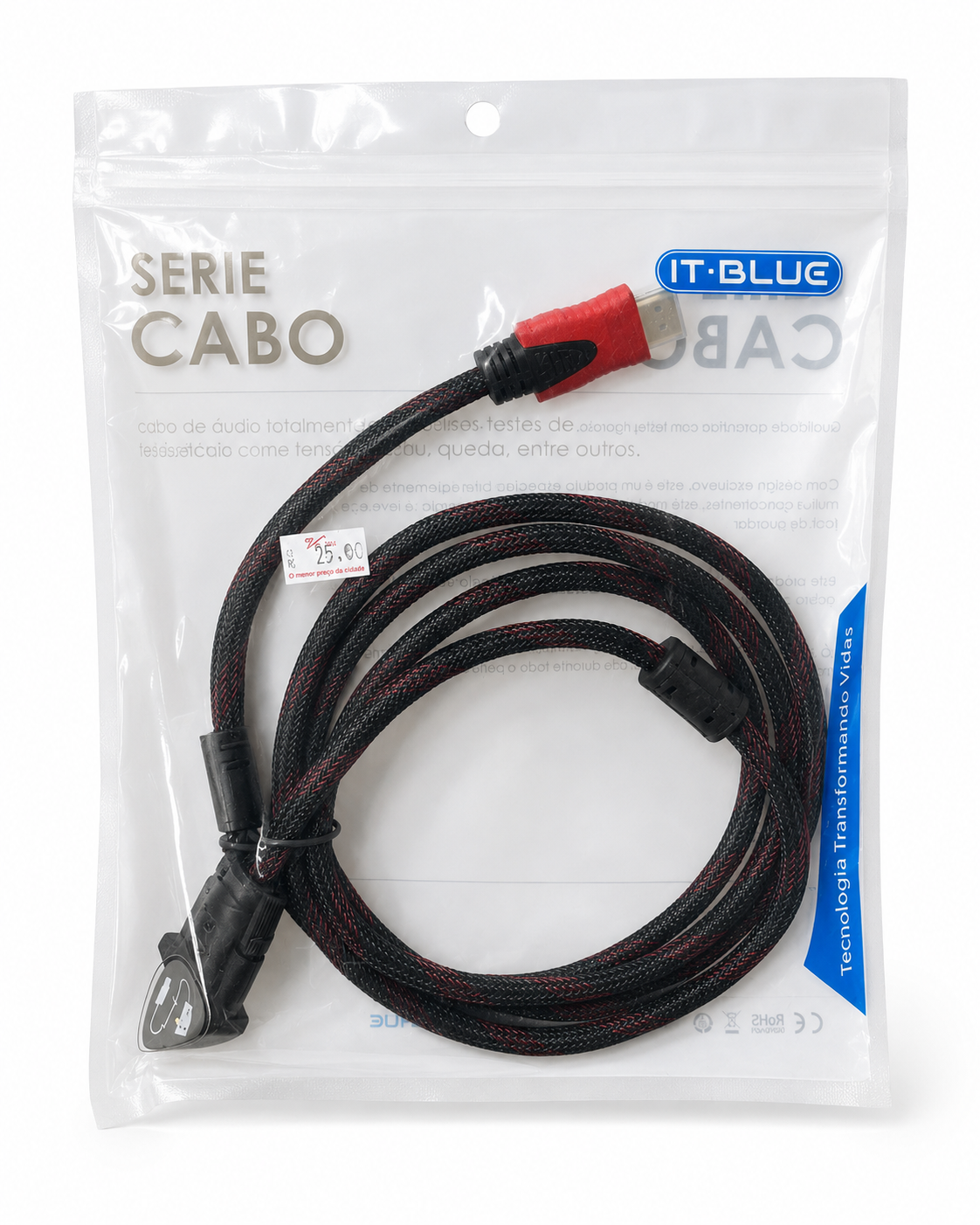 IT-Blue - Cabo VGA para HDMI 1,8m