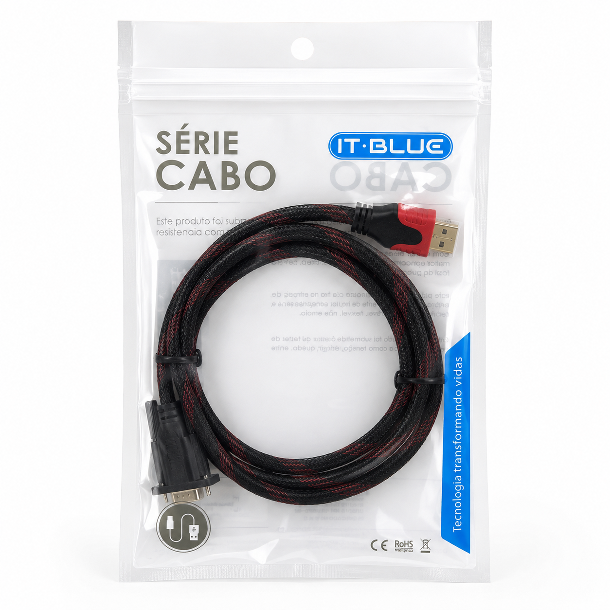 Cabo DP para HDMI iT-Blue