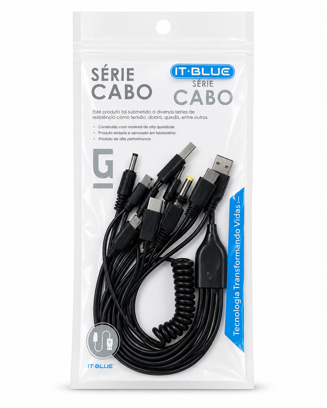 LE-113 - Cabo USB Universal 10 em 1