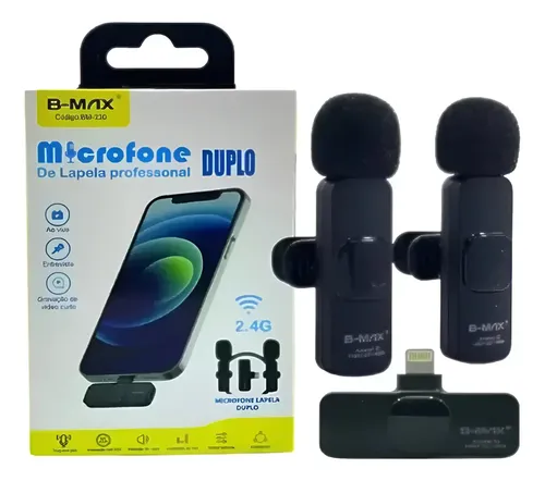 B-MAX - Microfone Lapela BM-221