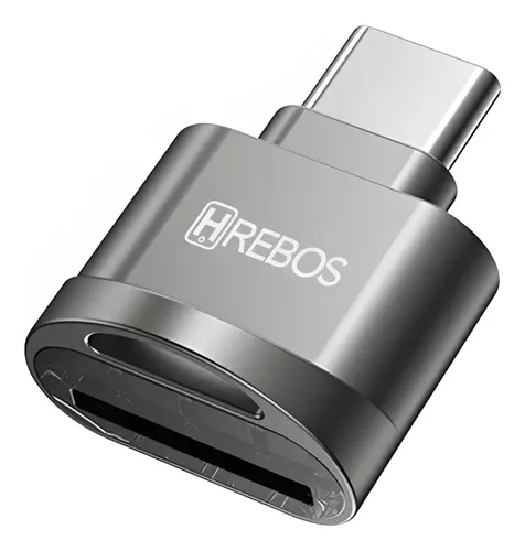 Hrebos HS-661 - Adaptador OTG para Cartão de Memória Tipo-C