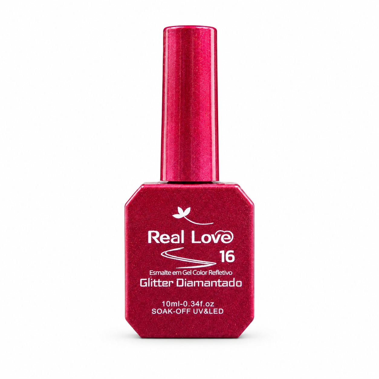 RealLove - Esmalte em Gel Glitter Diamantado