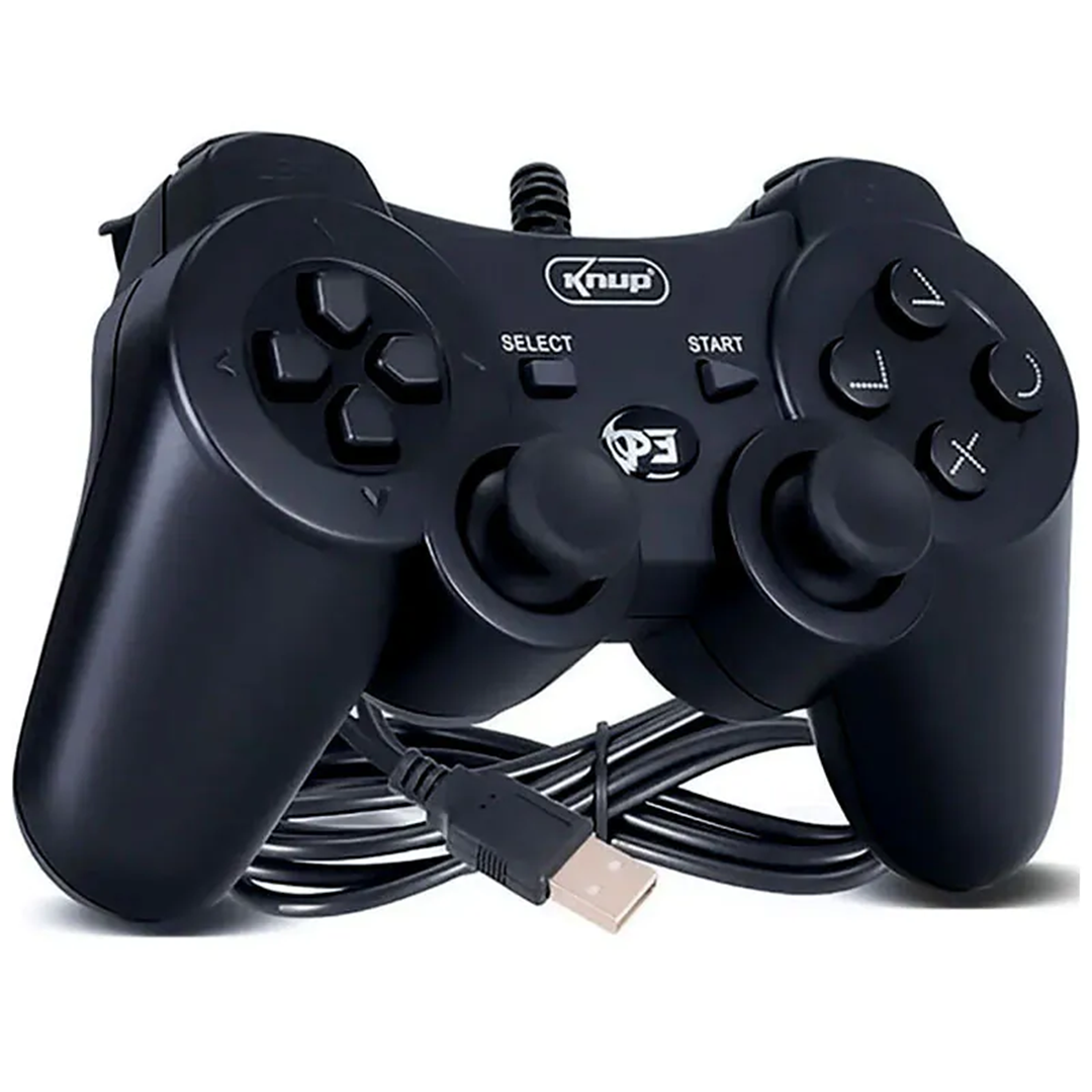 KP-4123A Controle Joystick com Fio para PlayStation 3 PS3 Alta Precisão