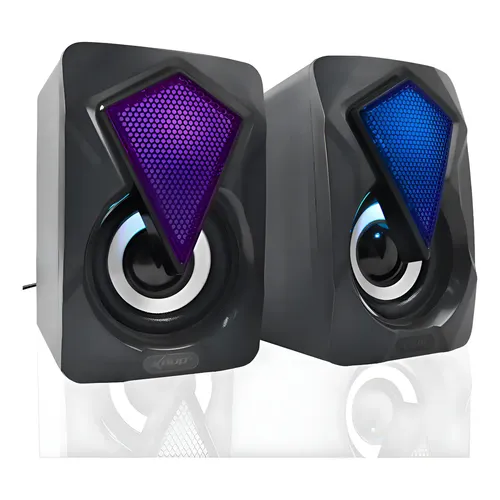KP-RO800 Caixa de Som Portátil Bluetooth Knup com LED e Alta Potência
