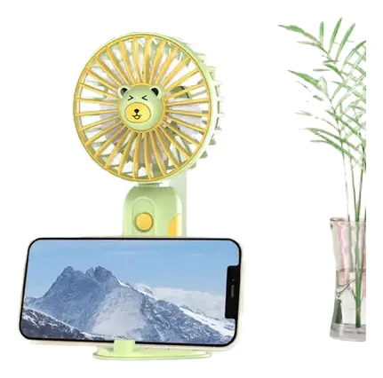 OIH-6104 Mini Ventilador Portátil Recarregável USB 300mAh - Alívio Imediato do Calor