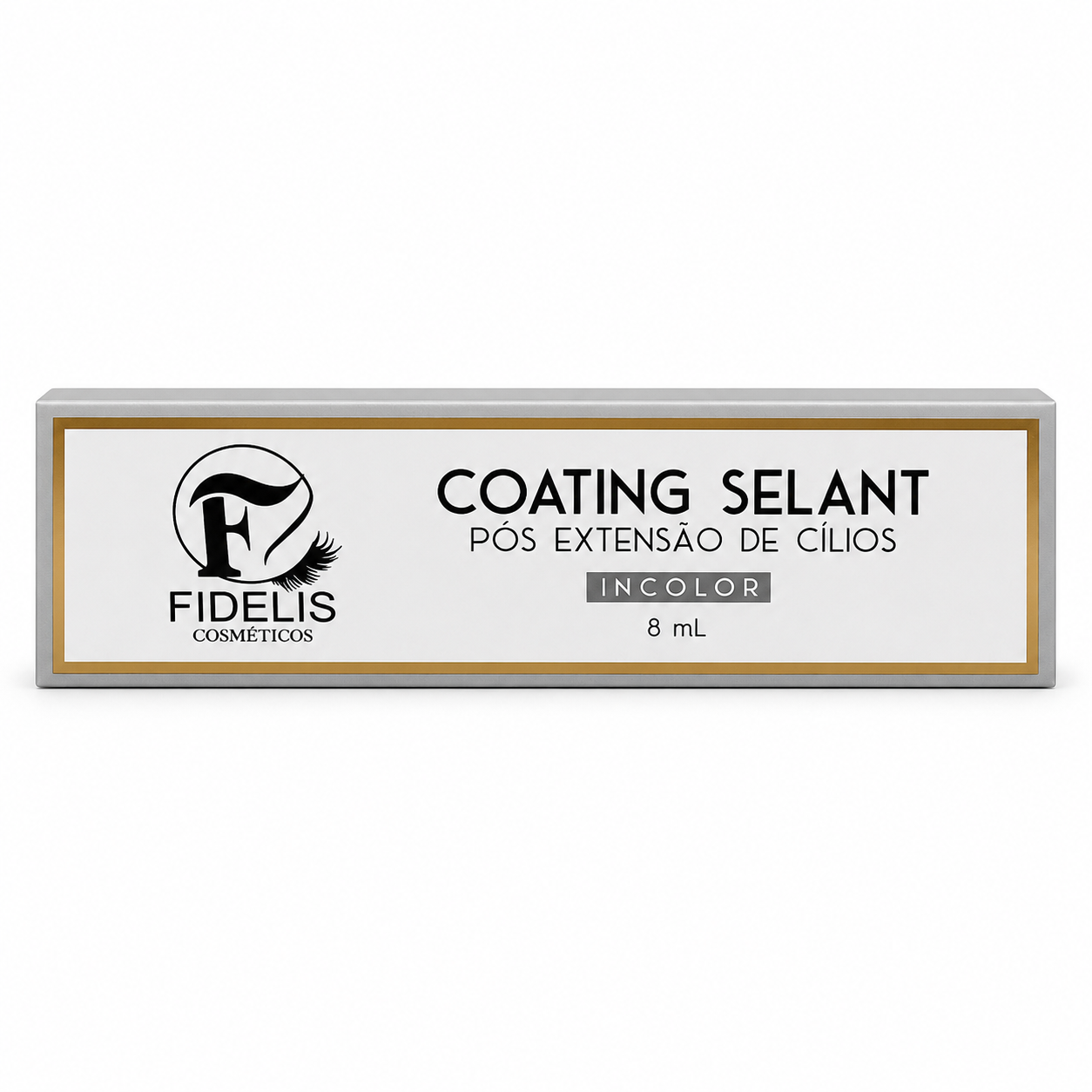 Fidelis Cosmeticos - Coating Selant Pós Cílios Incolor
