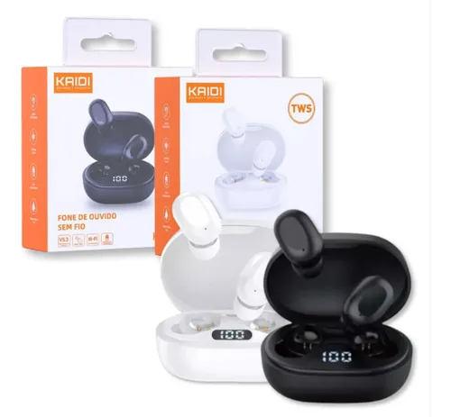 KD-7101 Fone de Ouvido Bluetooth Sem Fio com Microfone Integrado
