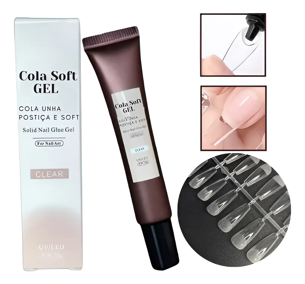 D&Z - Cola para Unhas Soft Gel