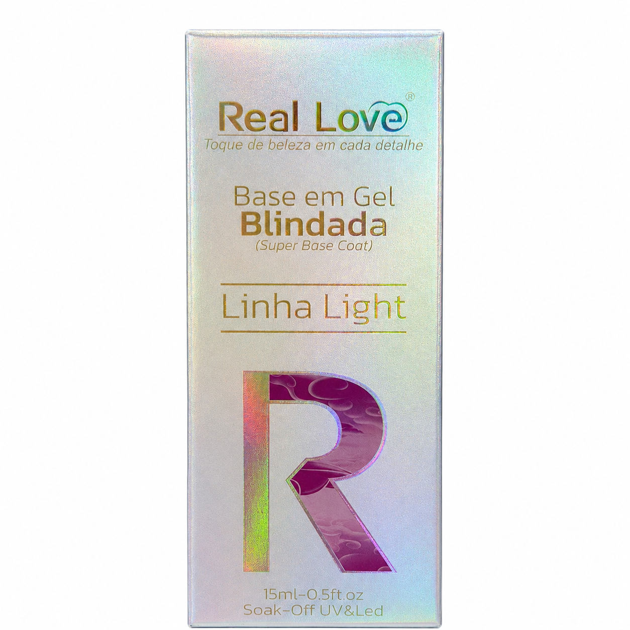 Real love base em gel blindada (linha lite)