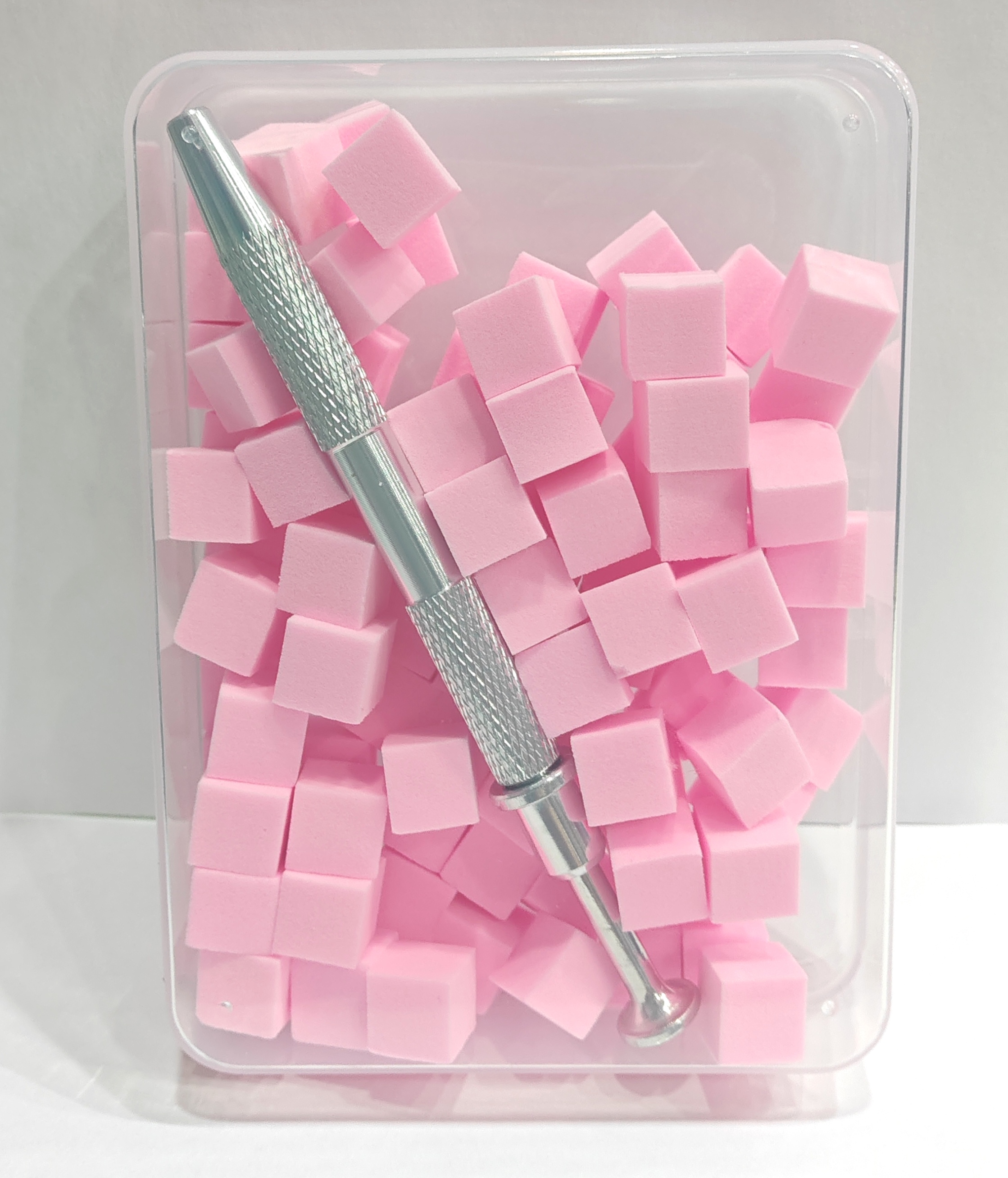 Esponja para Unhas com Aplicador
