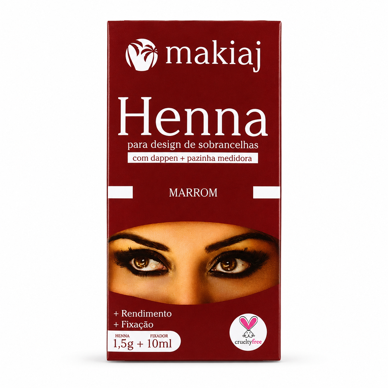 Makiaj - Henna para Sobrancelhas Marrom