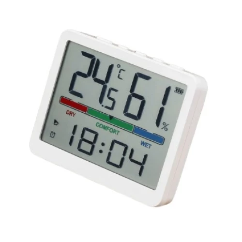 OIH-6259 Relógio Digital Termo-Higrômetro Oásis Medidor de Temperatura e Umidade