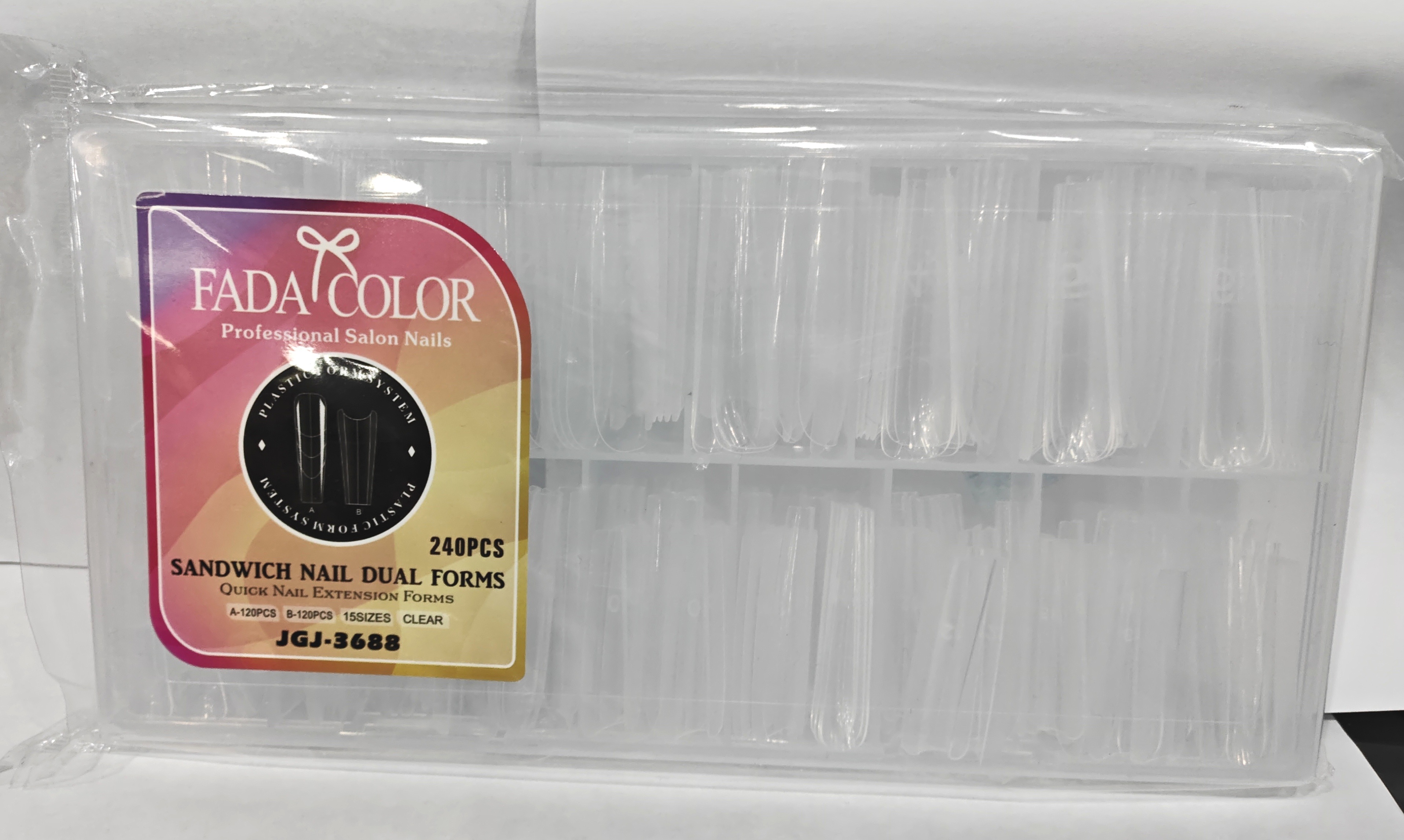 Fada Color -Molde F1 sandwich (240pcs)