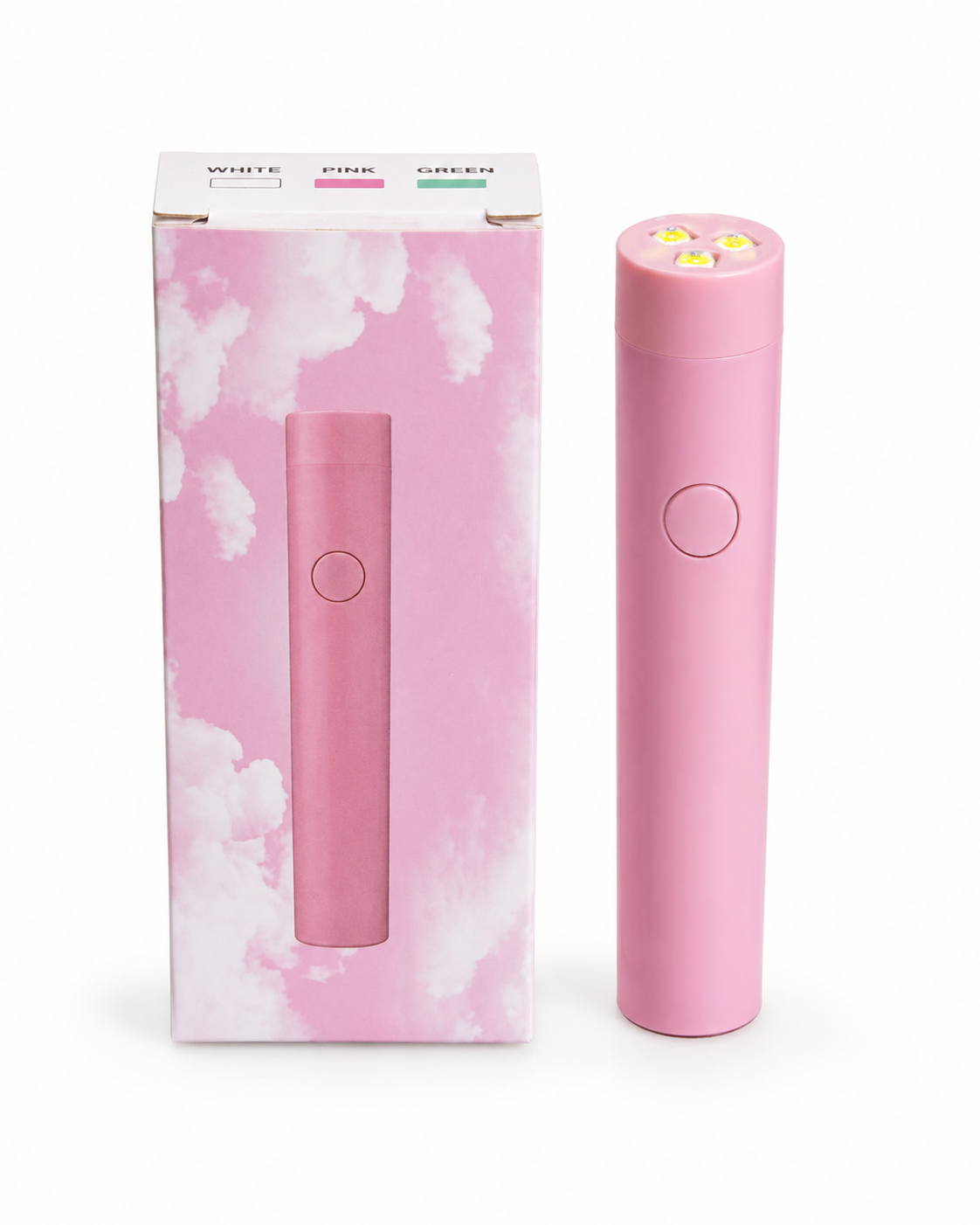Caneta UV LED Rosa