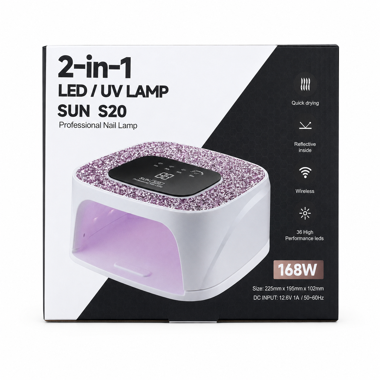 SUN - Cabine UV LED S20 168W