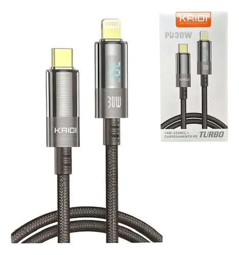 Kaidi KD-2520CL - Cabo USB para Lightning 1m