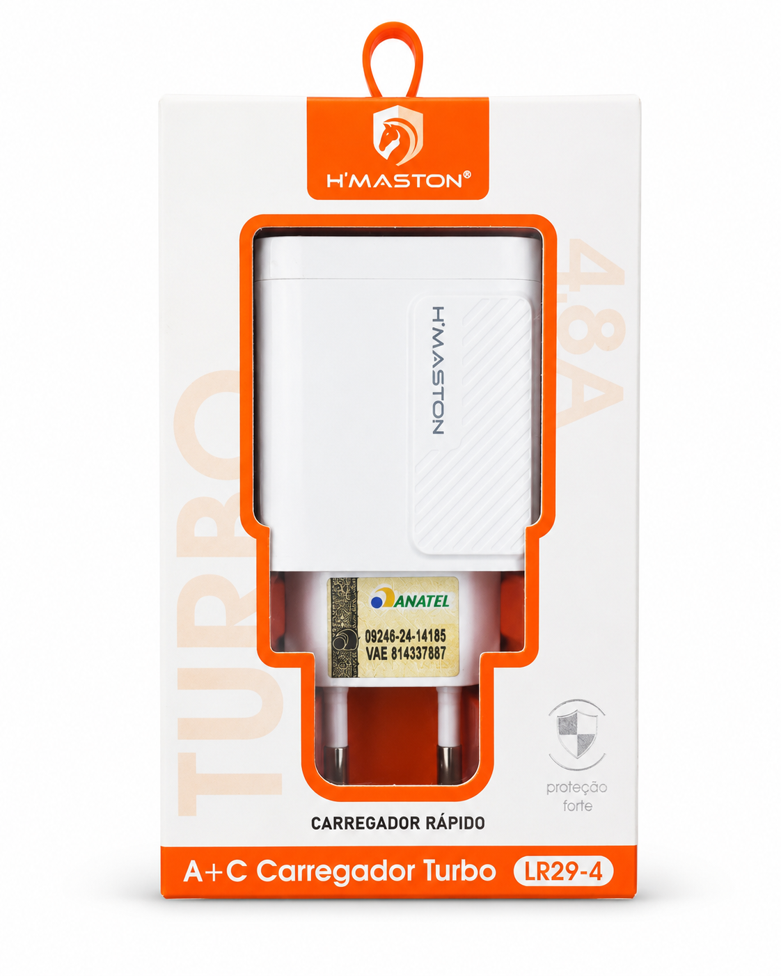 H'Maston LR29-4 - Carregador de Parede USB-A e Tipo-C 20W