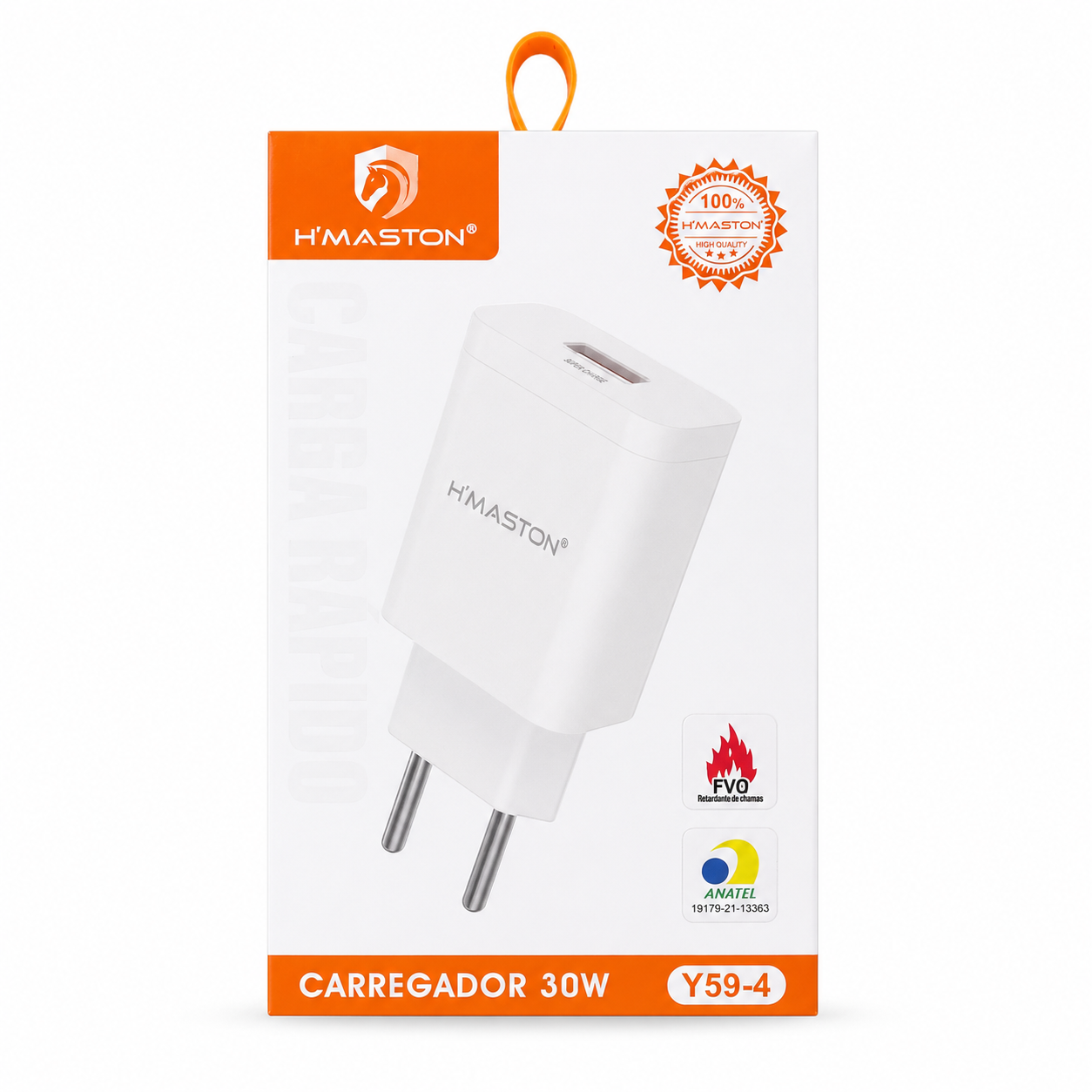 H'Maston Y59-4 - Carregador de Parede USB e Tipo-C 30W