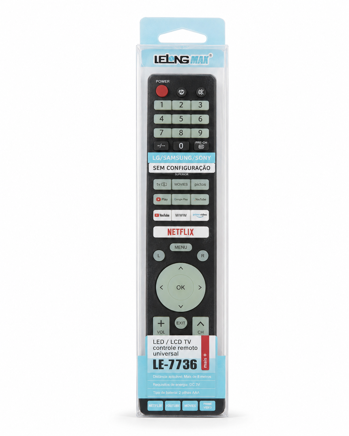 Controle Remoto Universal - Ref. B